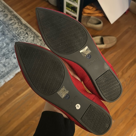 Rothys pointed flat BRAND NEW never worn! Sz 9, fits like a size 8 - Picture 6 of 7